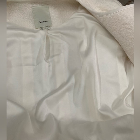 Elevenses Winter White, Wool blend, lined Women's Jacket - Picture 5 of 5
